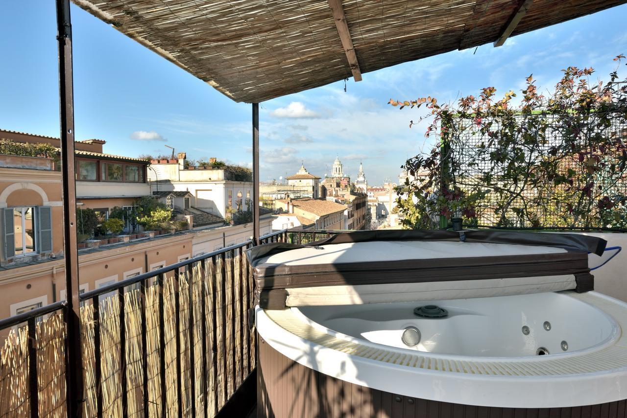 Ferienwohnung Irex Via Del Corso Private Attico With Jacuzzi Rom Exterior foto